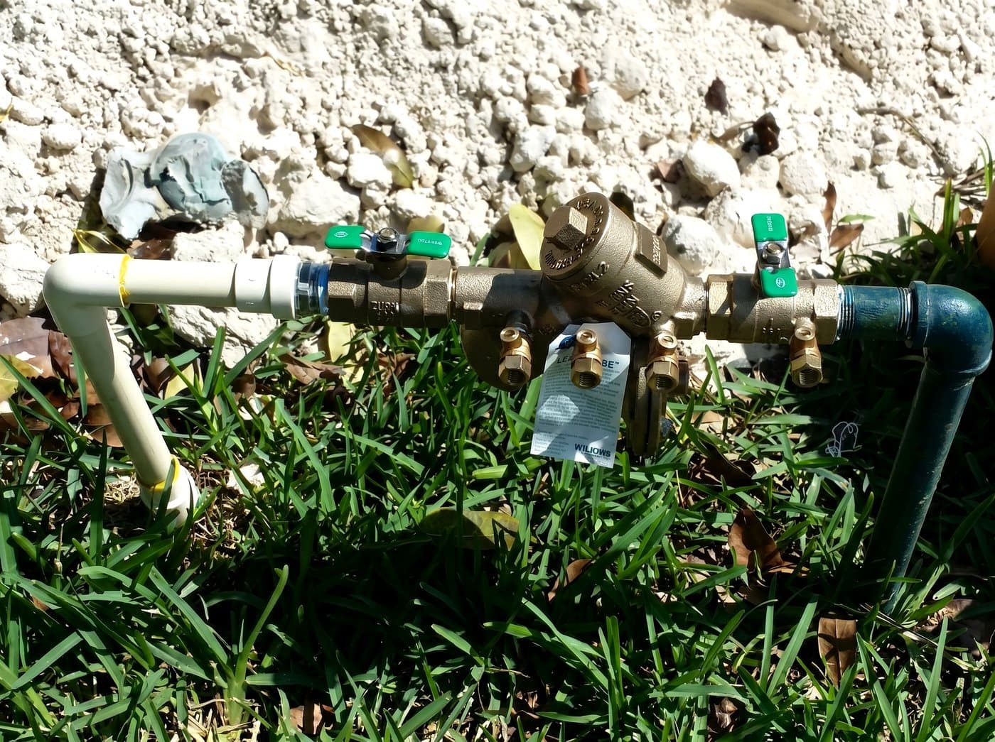 After: Commercial Backflow Preventer Replacement