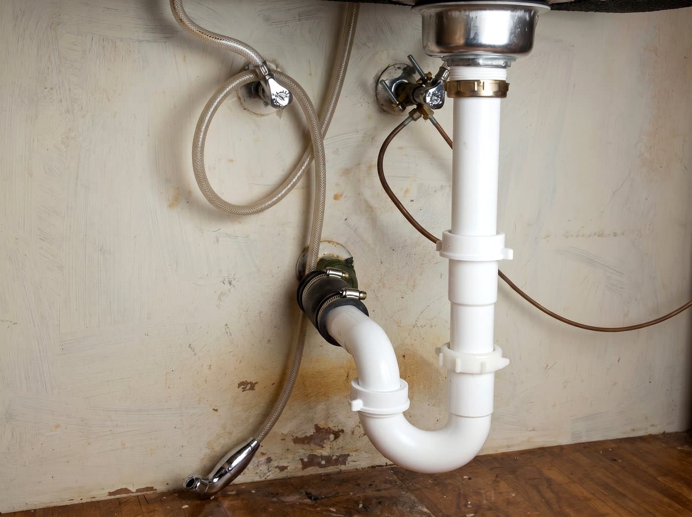 After: Under-Sink Drain & Supply Repair